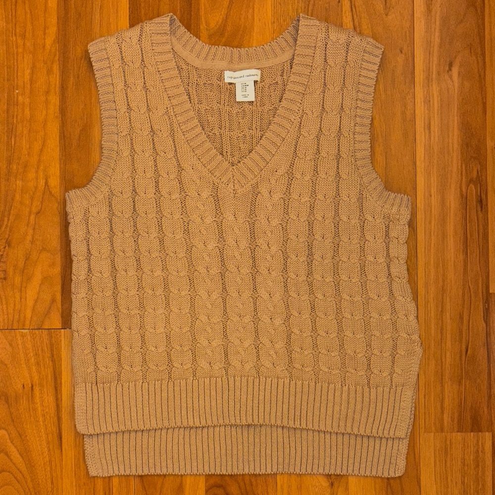 Cupcakes & Cashmere Knit Sweater Vest